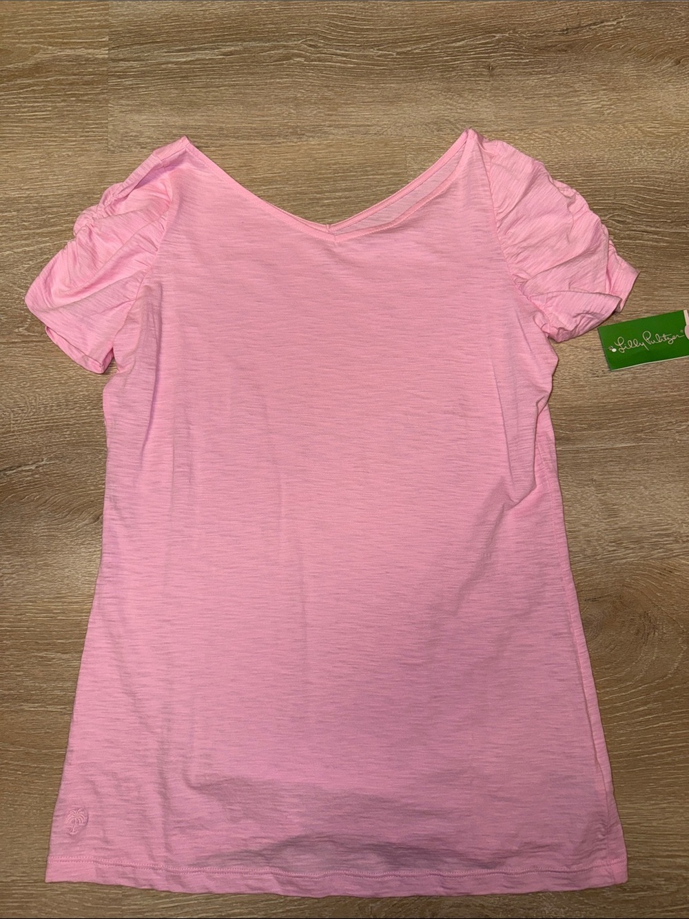 Lilly Pulitzer Leila top in Lilly’s pink size large NWT